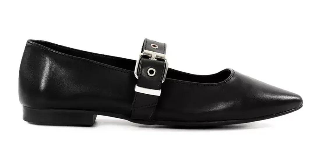 Spitz zulaufende Ballerinas 1308404/BLK Tacchin schwarz - Musse&Cloud - Modalova