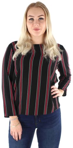 Hemd 7/8, Schwarz/Fuchsia Streifen - JDY - Modalova