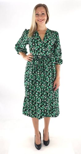 Kleid V-Ausschnitt 3/4 schwarz/Bri - Vila - Modalova