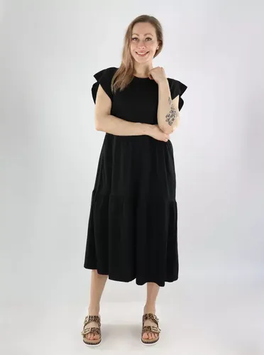 Vila Kleid VISUMMER Midi Schwarz - Vila - Modalova