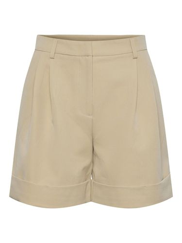 Shorts Con Cintura Alta - Pieces - Modalova