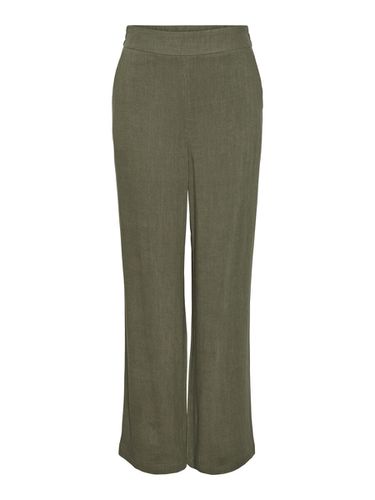 Pcvinsty Linen-blend Trousers - Pieces - Modalova