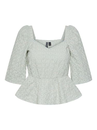 Pcaprilly Blusa De Manga Corta - Pieces - Modalova