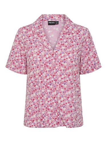 Pctala Short Sleeved Shirt - Pieces - Modalova