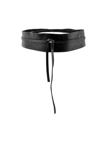 Leather Waist Belt - Pieces - Modalova