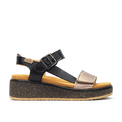 Sandalias cuña de piel ALZIRA W9D - Pikolinos - Modalova