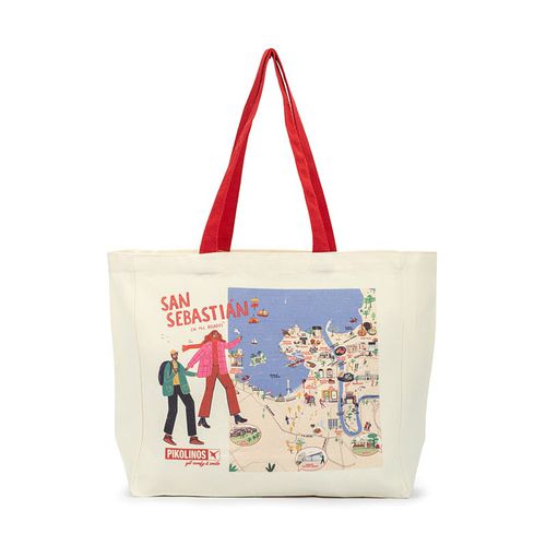 Canvas tote bags SMILING UHA - Pikolinos - Modalova