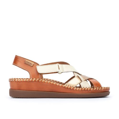 Sandalias cuña de piel CADAQUES W8K - Pikolinos - Modalova