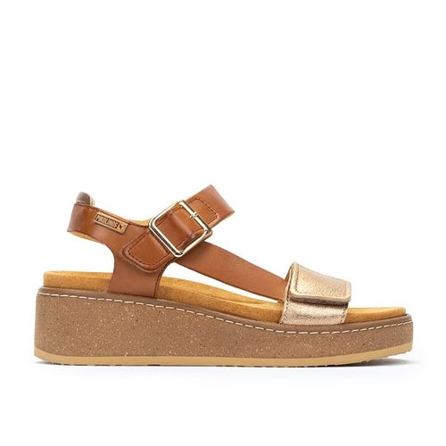 Sandalias cuña de piel ALZIRA W9D - Pikolinos - Modalova