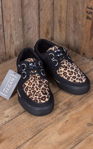 TUK VLK D Ring Creeper Sneaker, Black Leopard #36 - T.U.K - Modalova