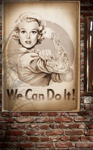 Poster - Marilyn can do it! - Rumble59 - Modalova