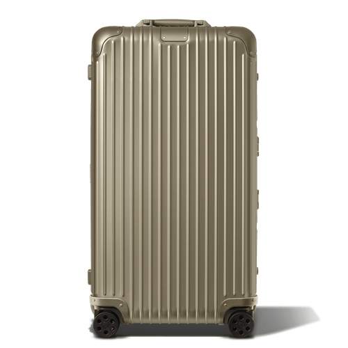 Original Trunk Plus Suitcase in - Aluminium - 31.5x14.8x17" - RIMOWA - Modalova