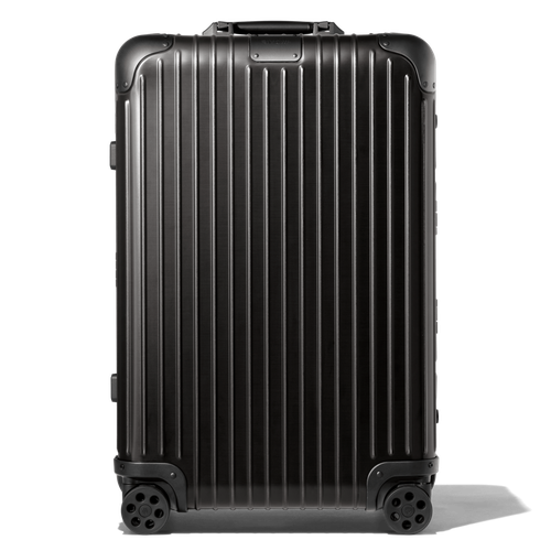Original Check-In M Suitcase in - Aluminium - 26.4x17.8x9.5" - RIMOWA - Modalova