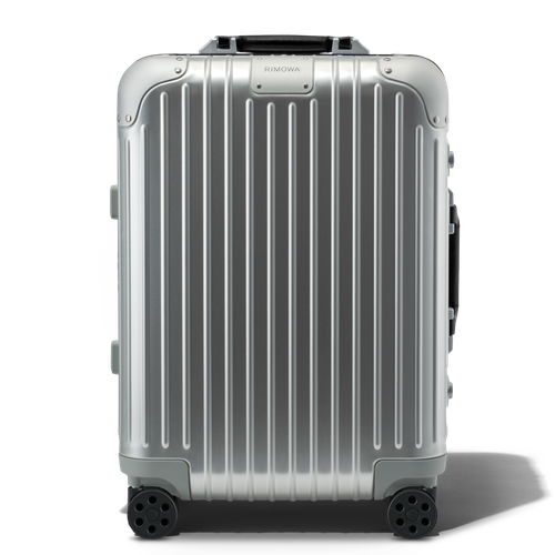 Original Cabin Twist Suitcase in - Aluminium - 21,7x15,8x9,1 - Customisable Luggage - RIMOWA - Modalova