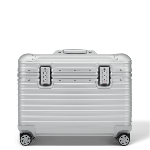 Original Pilot Case Suitcase in - Aluminium - 16.54x19.69x9.06" - RIMOWA - Modalova