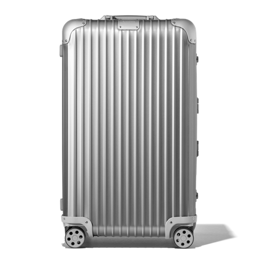 Original Trunk S Suitcase in - Aluminium - 25.6x15.35x13.4" - RIMOWA - Modalova