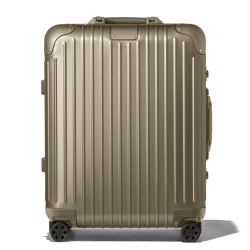 Original Cabin Plus Suitcase in - Aluminium - 22,1x17,8x9,9 - Customisable Luggage - RIMOWA - Modalova