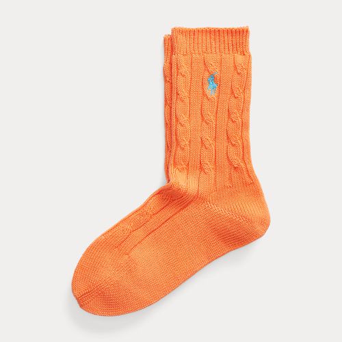 Cable-Knit Crew Socks - Polo Ralph Lauren - Modalova
