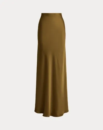 Satin Charmeuse Maxiskirt - Lauren - Modalova