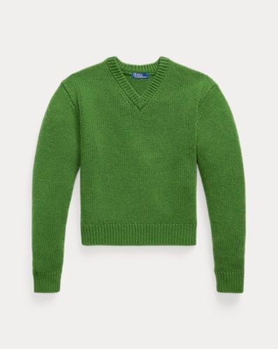 Cashmere V-Neck Jumper - Polo Ralph Lauren - Modalova