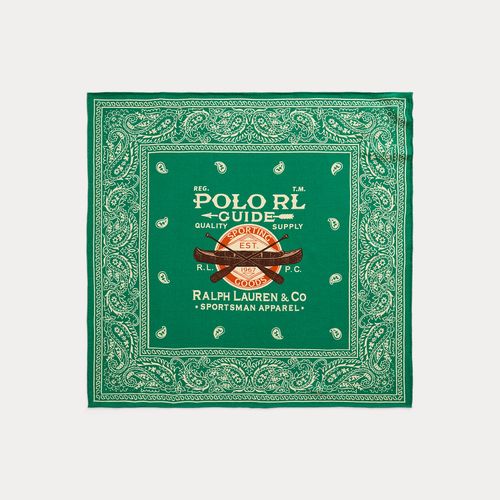 Wool Graphic Bandanna - Polo Ralph Lauren - Modalova