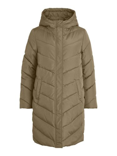 Quilted Hooded Coat - Vila - Modalova