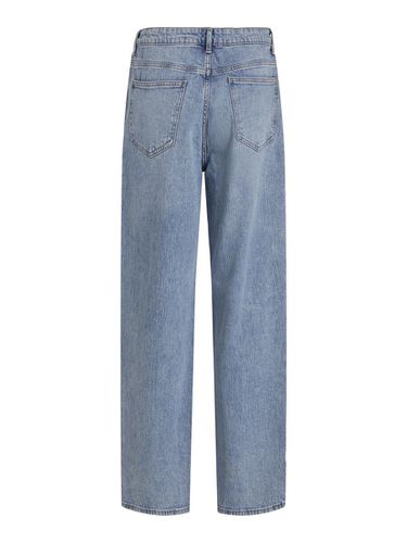Cintura Alta Jeans Straight Fit - Vila - Modalova
