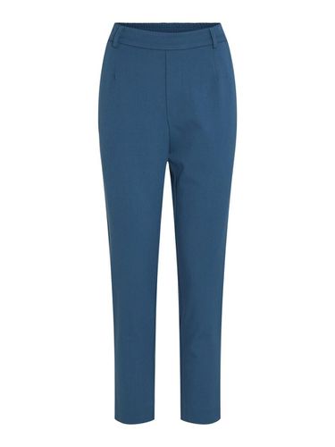 Slim Fit High Waisted Trousers - Vila - Modalova