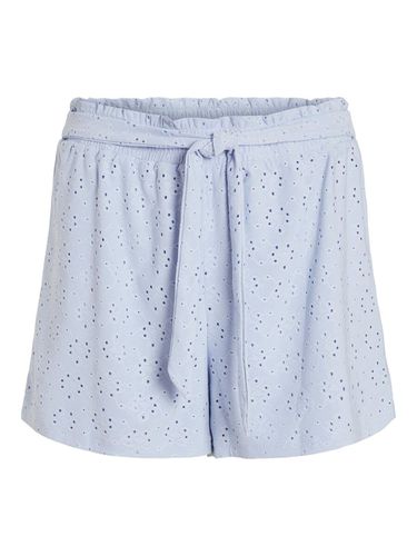 High Waisted Tie Waist Shorts - Vila - Modalova