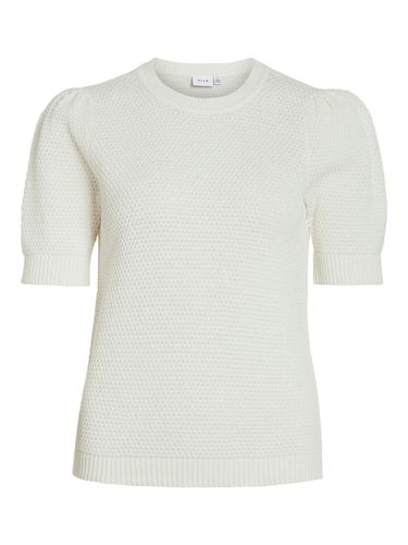 Short-sleeved Knitted Top - Vila - Modalova