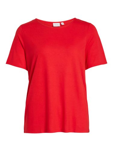 Basic Short Sleeved Top - Vila - Modalova