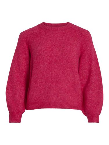 Round Neck Knitted Pullover - Vila - Modalova