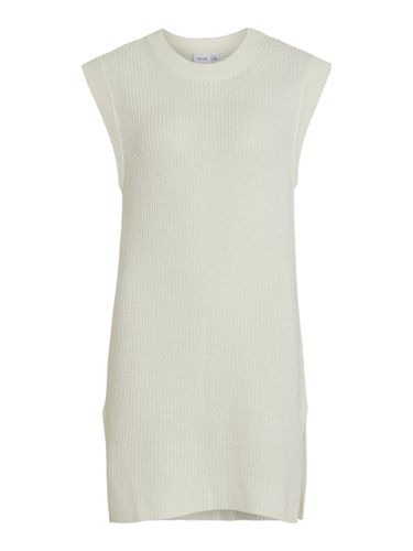 Long Knitted Vest - Vila - Modalova