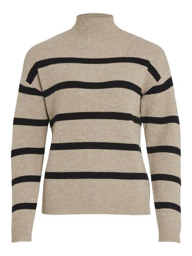 Striped Knitted Pullover - Vila - Modalova