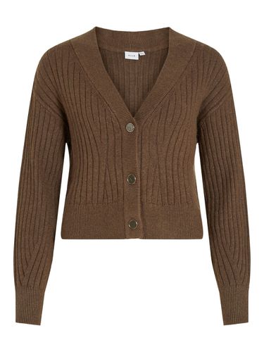 Buttoned Knitted Cardigan - Vila - Modalova