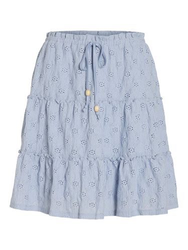 Embroidered Mini Skirt - Vila - Modalova