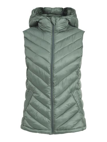 Hooded Quilted Vest - Vila - Modalova