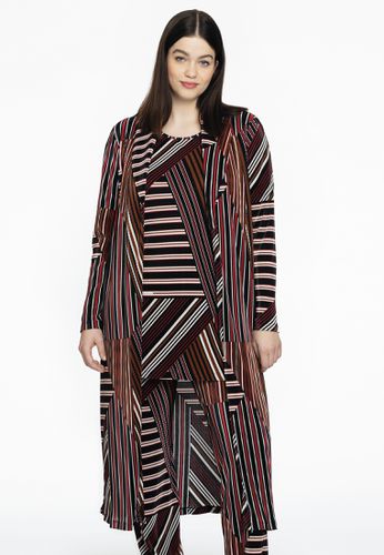 Strickjacke mit Plissee STRIPES - Portraits (P) - Modalova