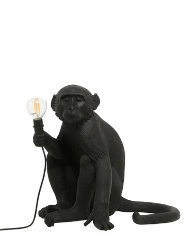 Lampada Da Tavolo Sitting Monkey - SELETTI - Modalova