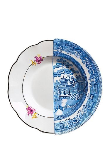 Piatto Fondo Hybrid Fillide In Bone China - SELETTI - Modalova