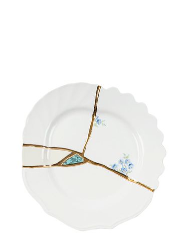 Plato De Fruta Kintsugi De Porcelana - SELETTI - Modalova