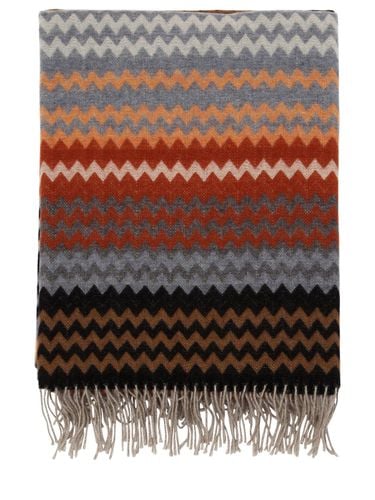 Humbert Wool Blend Throw - MISSONI HOME - Modalova