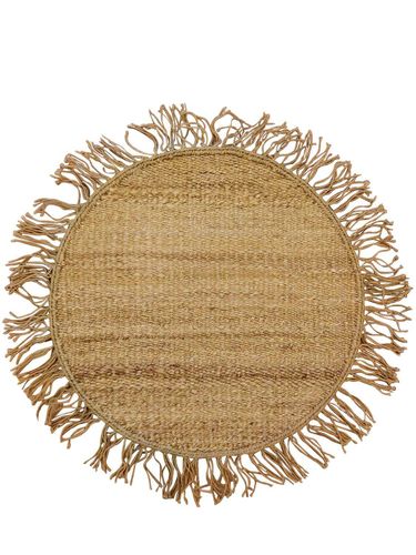 Cocco Round Handmade Jute Rug W/ Fringes - STUDIO MALEKI - Modalova