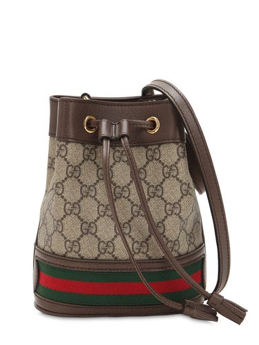 Mini Ophidia Gg Supreme Bucket Bag - GUCCI - Modalova