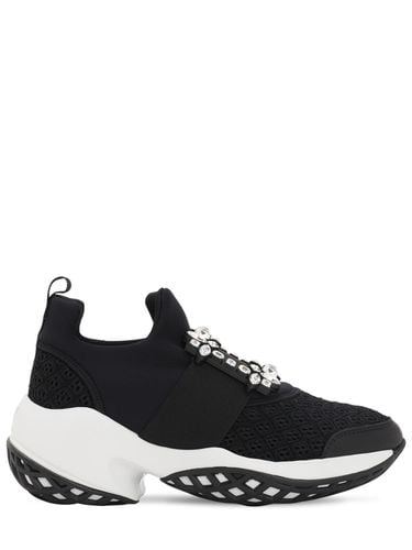 Mm Viv Run Mesh & Neoprene Sneakers - ROGER VIVIER - Modalova