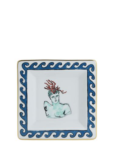 Cm Nettuno Square Porcelain Valet Tray - GINORI 1735 - Modalova