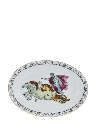 Plato Oval Nettuno De Porcelana 34cm - GINORI 1735 - Modalova