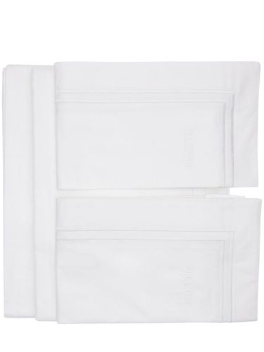 Hotel Classic Cotton Percale Sheet Set - FRETTE - Modalova