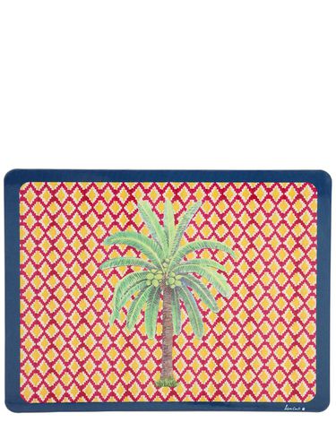 Hima Palm Lacquered Cork Placemat - LISA CORTI - Modalova