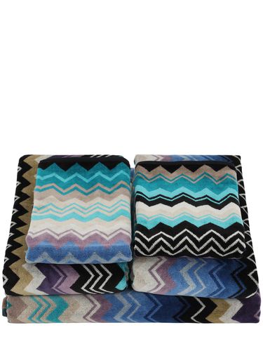 Set Of 5 Giacomo Cotton Towels - MISSONI HOME - Modalova